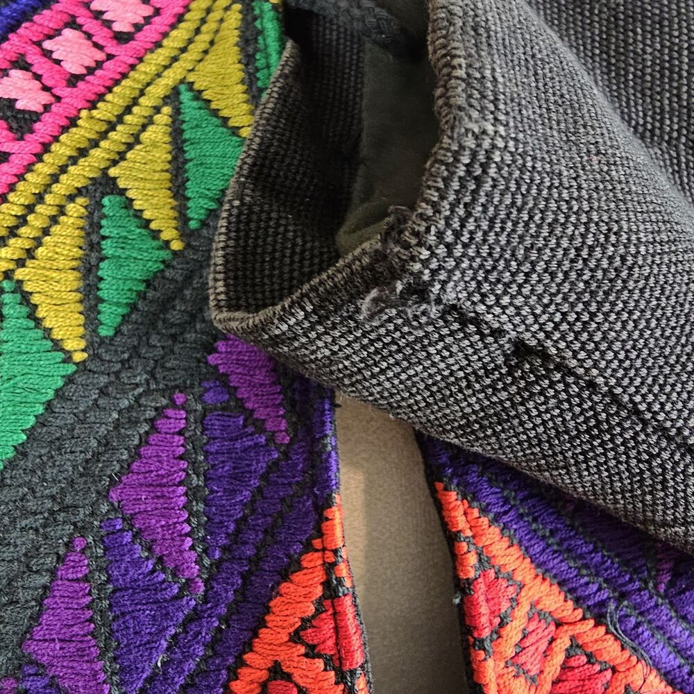 Vintage Guatemalan Handwoven art-to-wear Large Jacket Products by Curtis Porter - Picture 3 of 11